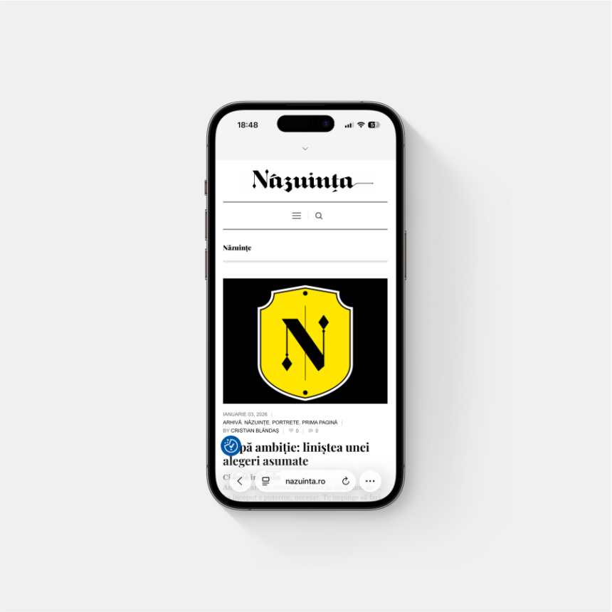 După ambiție: liniștea unei alegeri asumate